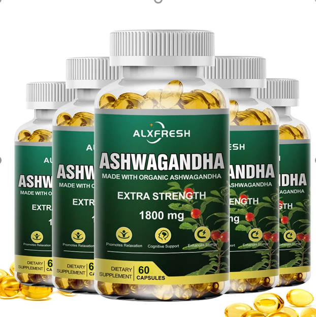 Alxfresh Premium Ashwagandha Capsules™