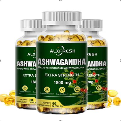Alxfresh Premium Ashwagandha Capsules™