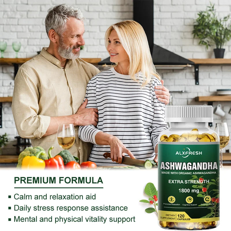 Alxfresh Premium Ashwagandha Capsules™