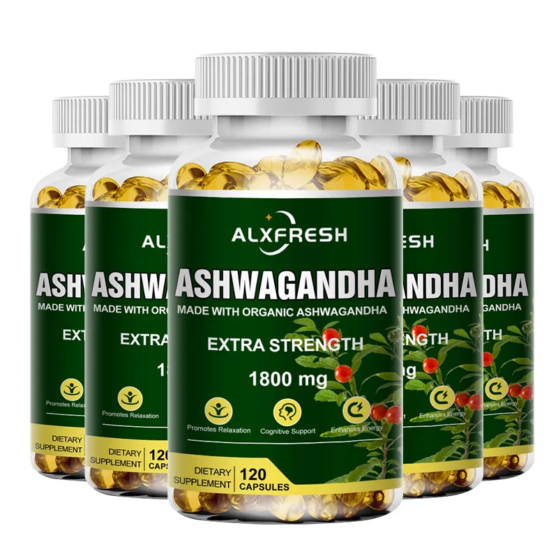 Alxfresh Premium Ashwagandha Capsules™