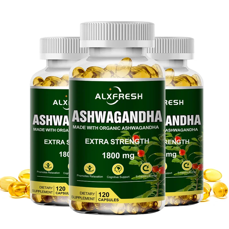 Alxfresh Premium Ashwagandha Capsules™