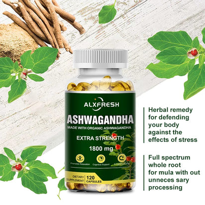Alxfresh Premium Ashwagandha Capsules™