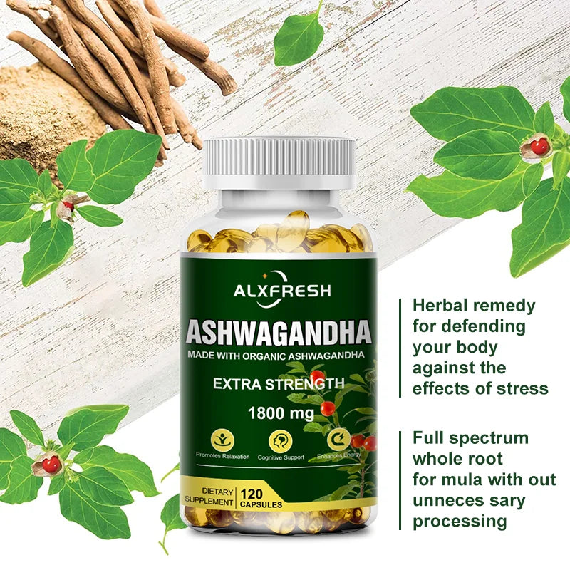 Alxfresh Premium Ashwagandha Capsules™
