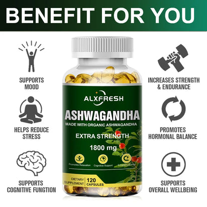 Alxfresh Premium Ashwagandha Capsules™