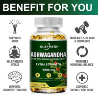 Alxfresh Premium Ashwagandha Capsules™