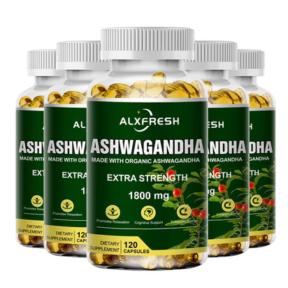 Alxfresh Premium Ashwagandha Capsules™